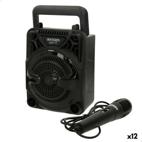 Altavoz con Micrófono Karaoke Bontempi 12 Unidades