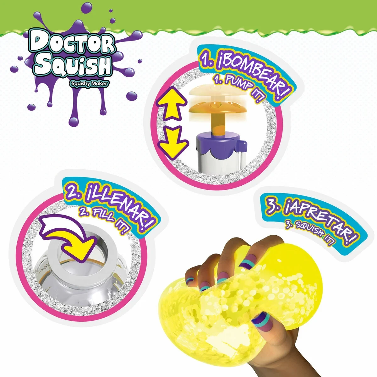 Juego de Manualidades Doctor Squish (4 Unidades)