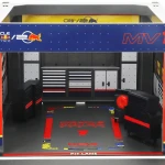 Coche de carreras Red Bull BURAGO (4 Unidades)