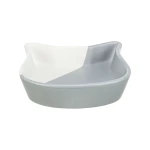 Comedero para Gato Trixie Blanco Gris Cerámica