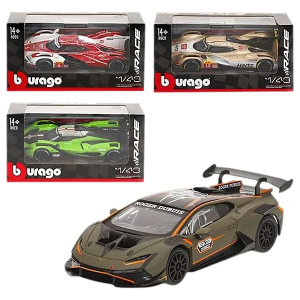Coche Bburago Racing Series 2025 V1 1:43