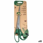 Tijeras Faibo Verde Acero Inoxidable Plástico 25 cm (10 Unidades)
