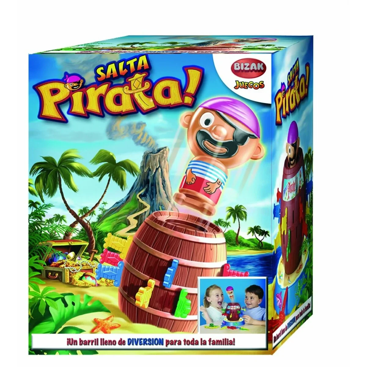 Juego de habilidad Bizak Salta Pirata