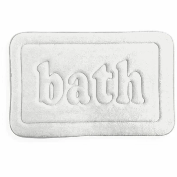 Alfombrilla Antideslizante para Bañera TODAY Bath PVC 40 x 60 cm Blanco