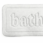 Alfombrilla Antideslizante para Bañera TODAY Bath PVC 40 x 60 cm Blanco
