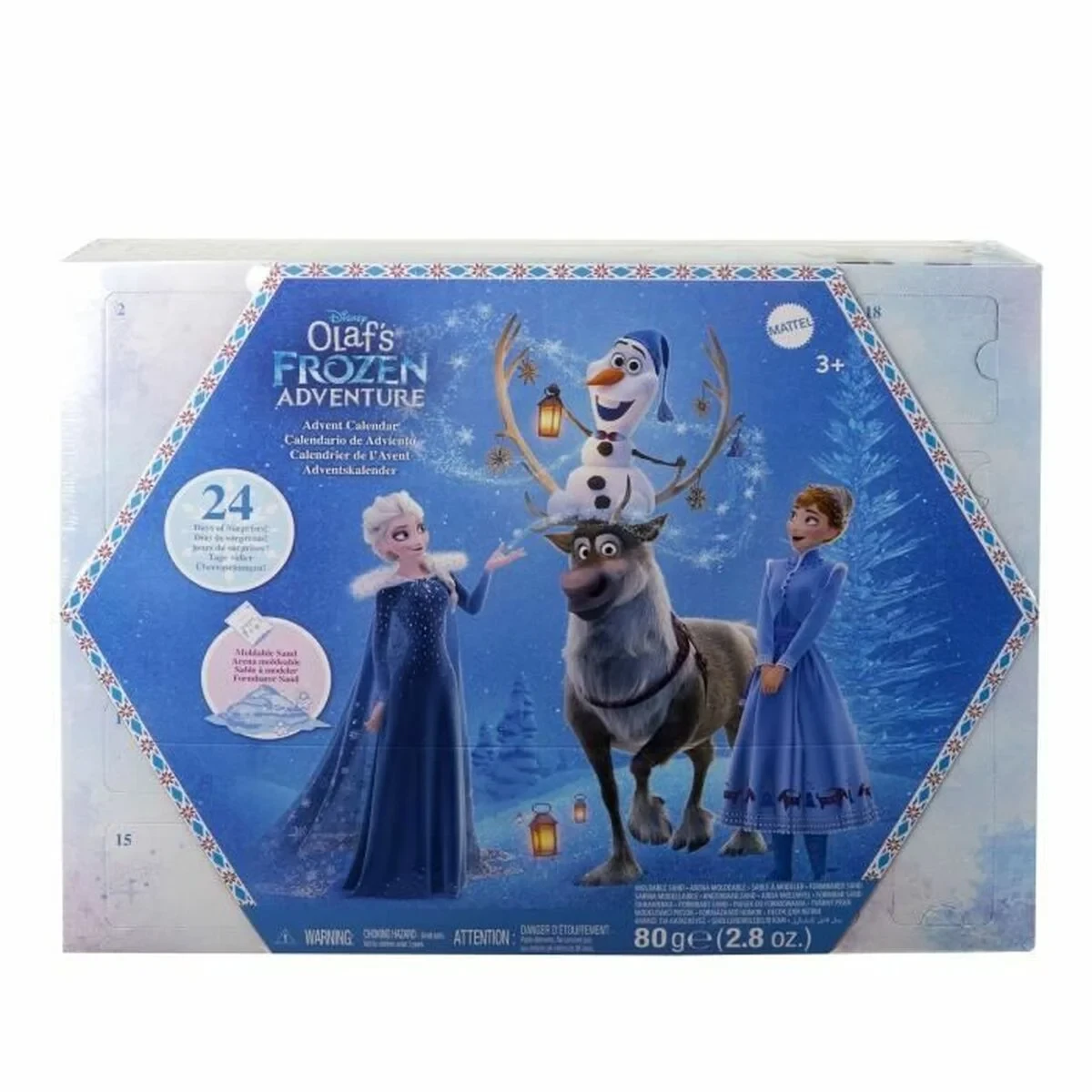 Calendario de Adviento Frozen HWX20 Plástico