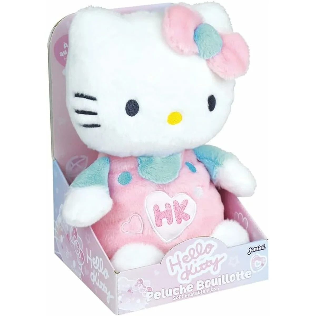 Peluche Jemini Hello Kitty Blanco Rosa