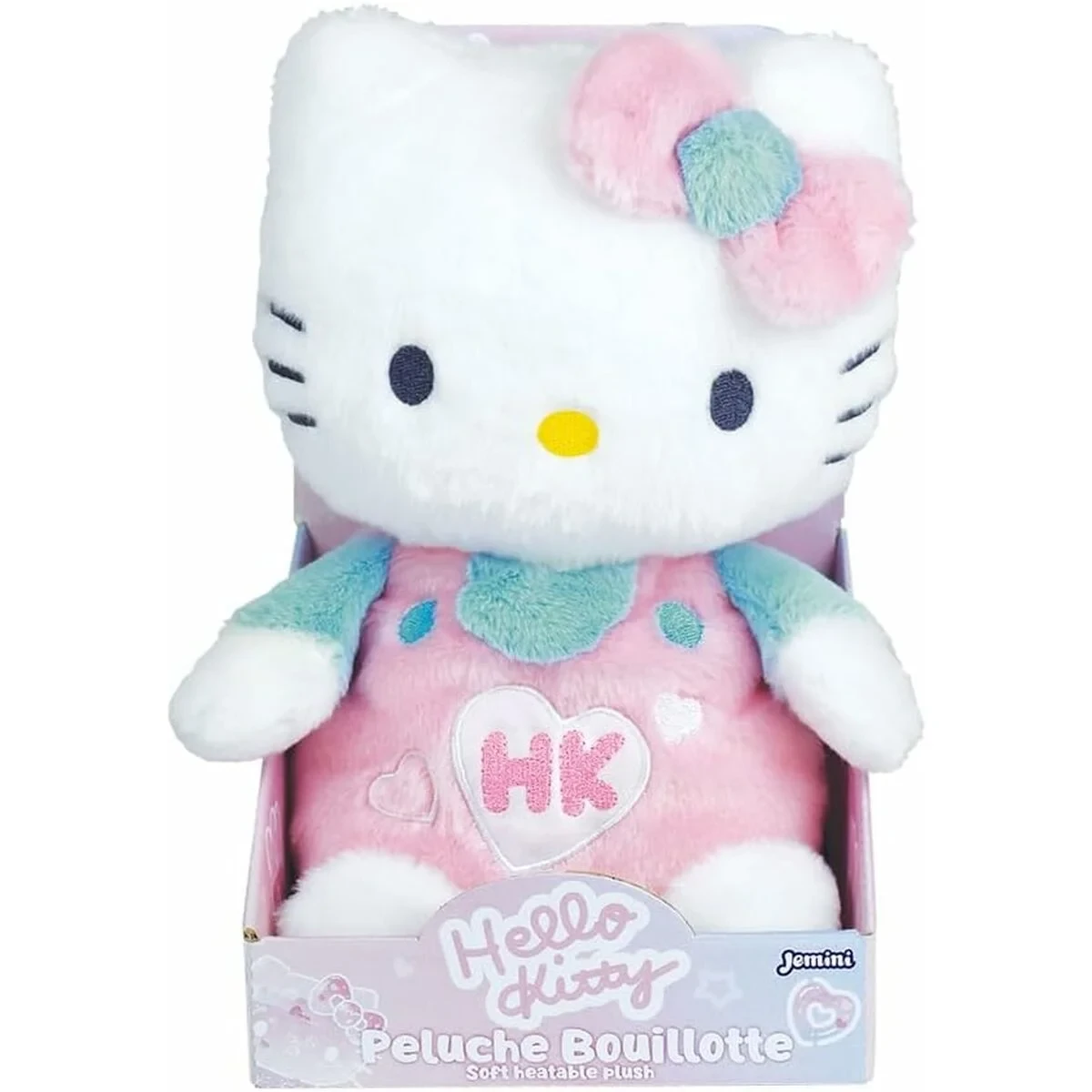 Peluche Jemini Hello Kitty Blanco Rosa
