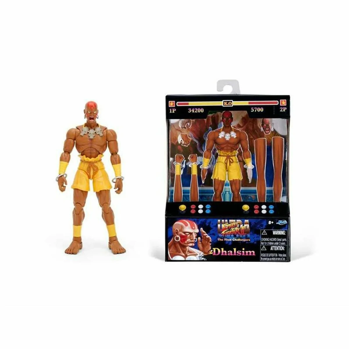 Figura Articulada Street Fighter Dhalsim