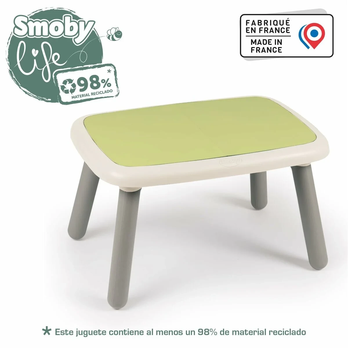 Mesa con 2 sillas Smoby SMOBY Life Plástico