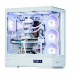 Caja Semitorre ATX Zalman P50 DS Blanco