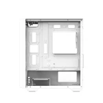 Caja Semitorre ATX Zalman M4 WHITE Blanco Negro