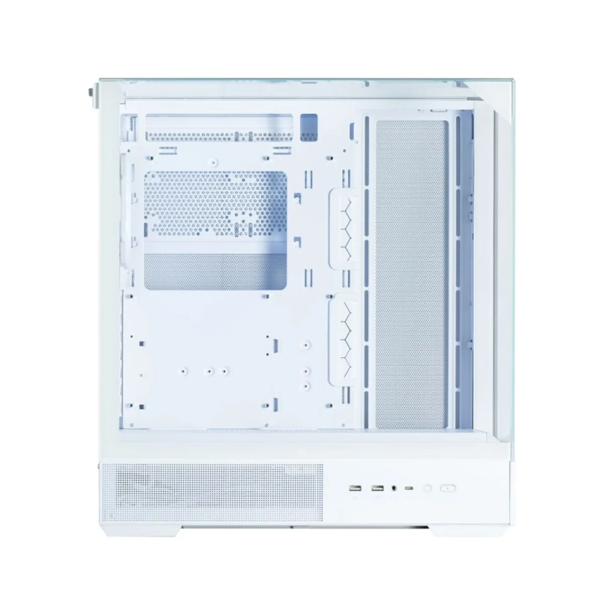 Caja Semitorre ATX Zalman P40 PRISM WHITE Blanco
