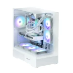Caja Semitorre ATX Zalman P40 PRISM WHITE Blanco