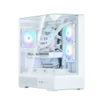 Caja Semitorre ATX Zalman P40 PRISM WHITE Blanco