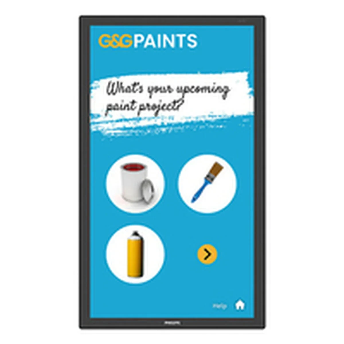 Alfombrilla Antideslizante Philips 24BDL3751T/00 Negro