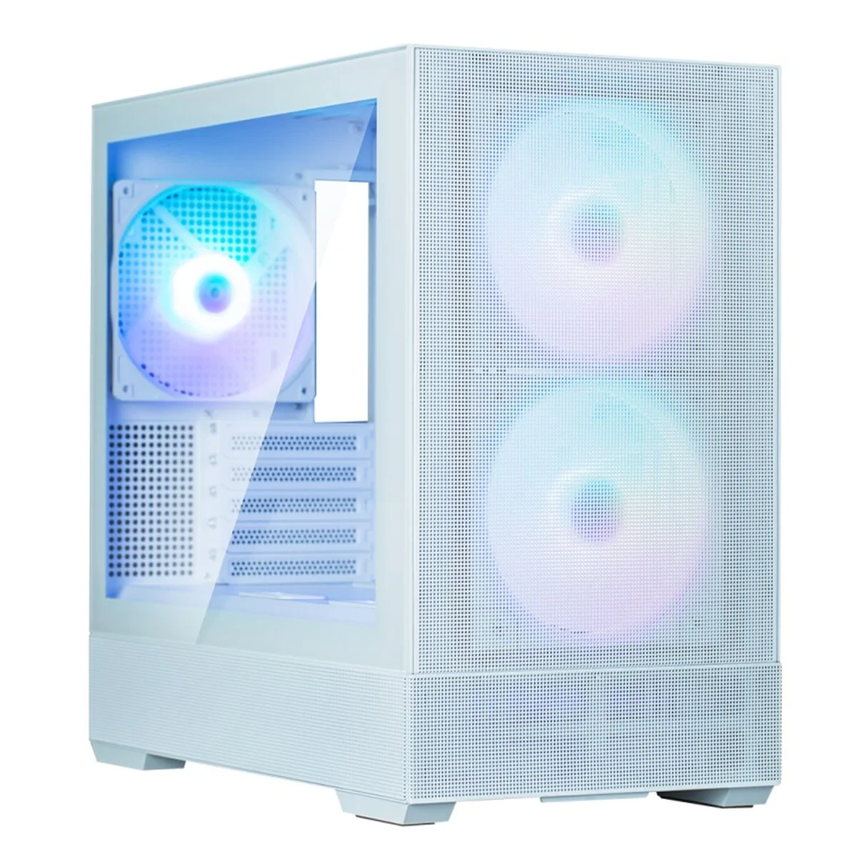 Caja Semitorre Micro ATX / Mini ITX / ATX Zalman P30 AIR WHITE Blanco
