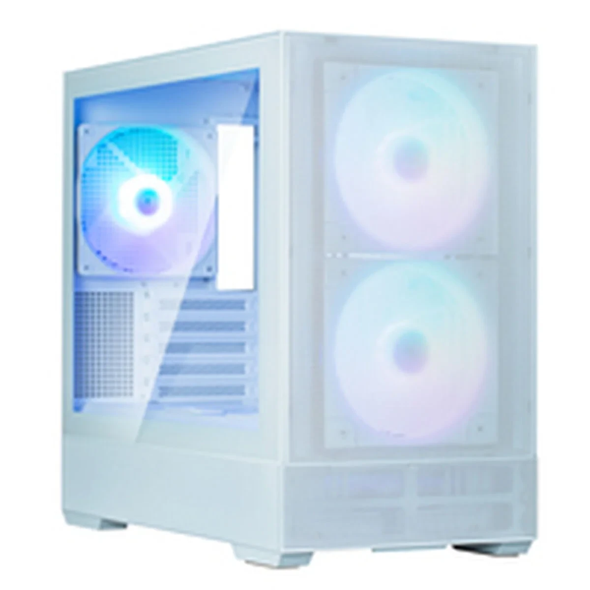 Caja Semitorre Micro ATX / Mini ITX / ATX Zalman P30 AIR WHITE Blanco