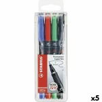 Set de Rotuladores Stabilo OHPEN UNIVERSAL Multicolor 0,4 mm 4 Piezas (5 Unidades)