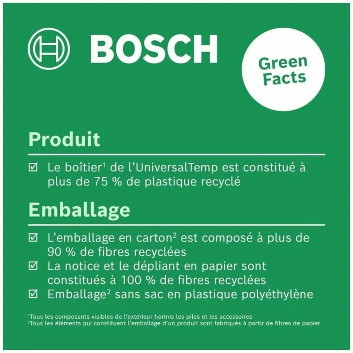 Termómetro ambiental BOSCH