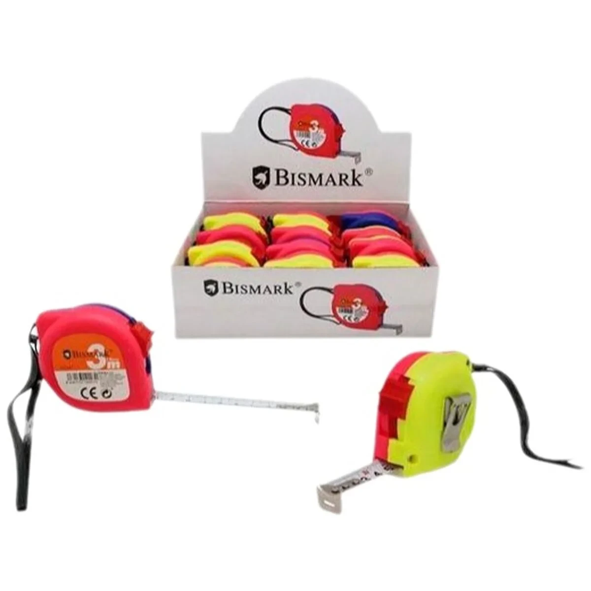 Cinta Métrica Bismark (3 m) (10 Unidades)