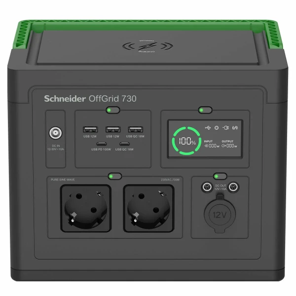 SAI Interactivo APC PPS730-GR Negro Verde 700 W
