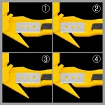 Cúter Olfa 17,8 X 0,4 MM Amarillo De seguridad