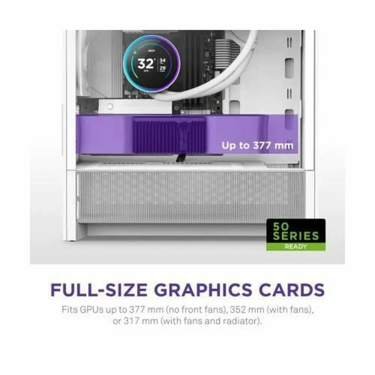 Caja Semitorre ATX NZXT NZXT Blanco