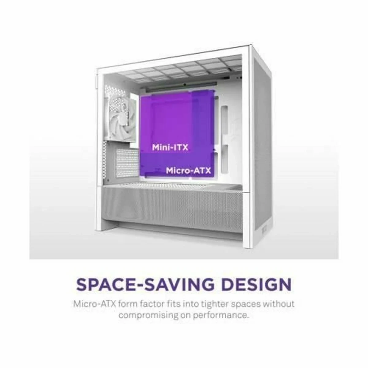 Caja Semitorre ATX NZXT NZXT Blanco