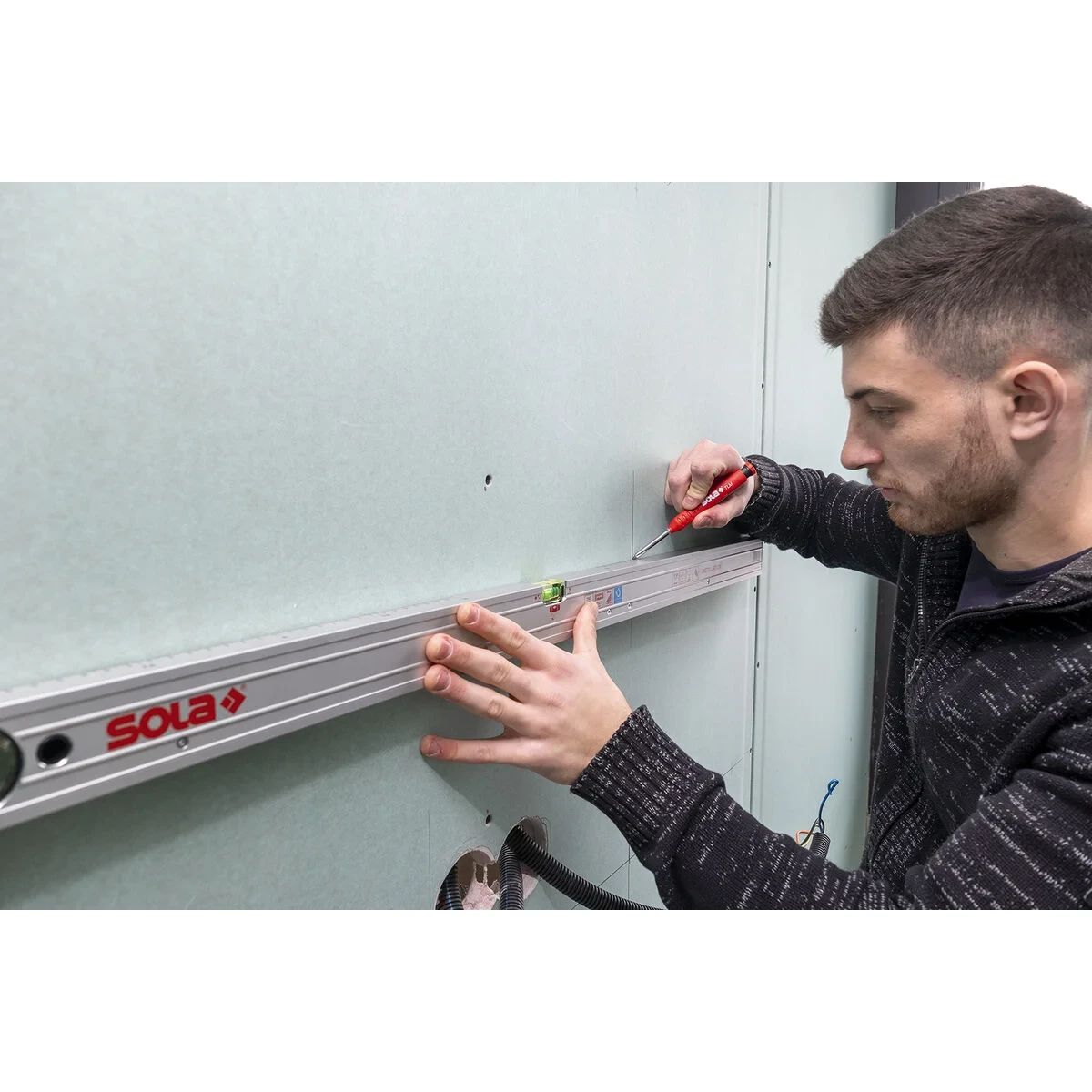 Nivel de Burbuja SOLA Aluminio 40 cm