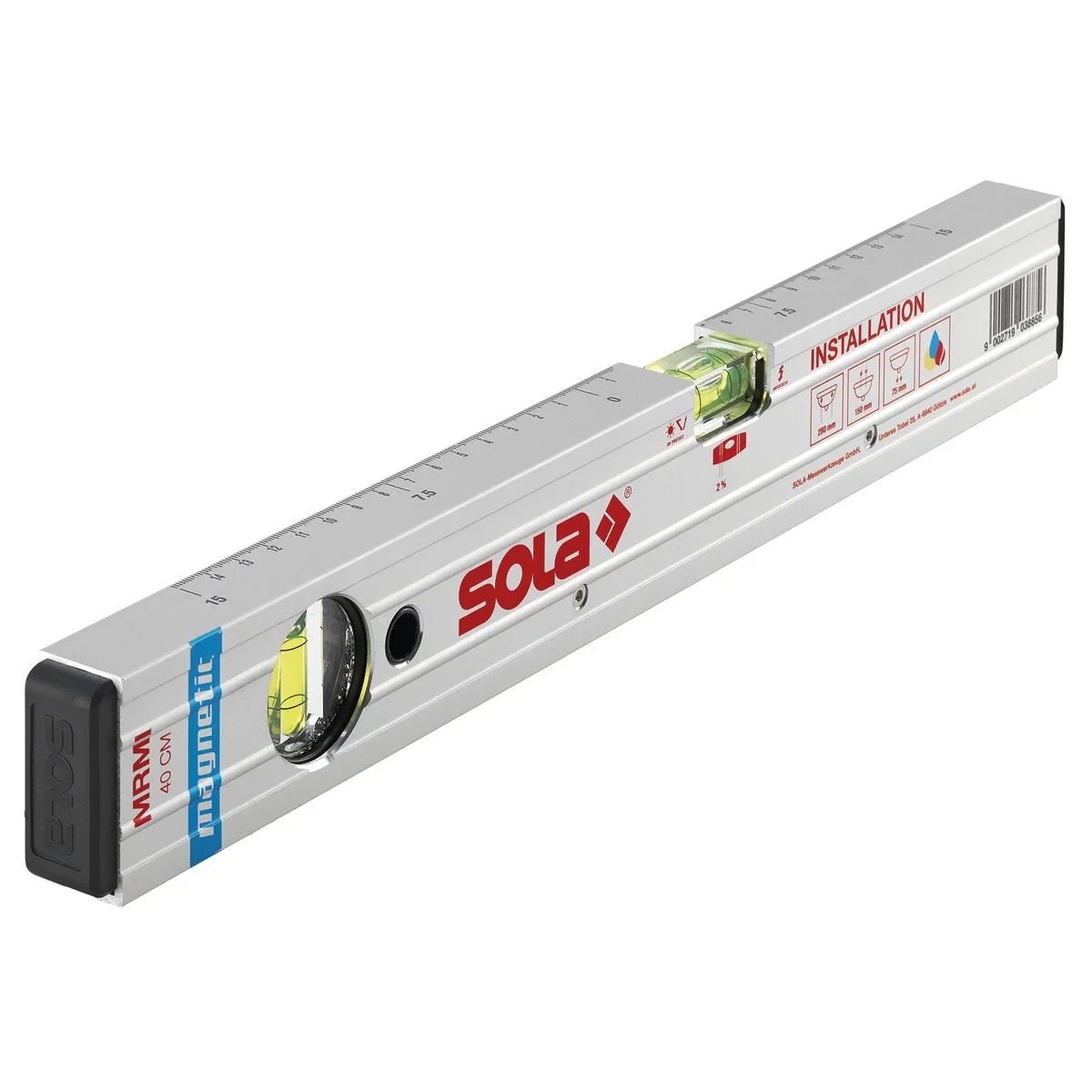 Nivel de Burbuja SOLA Aluminio 40 cm