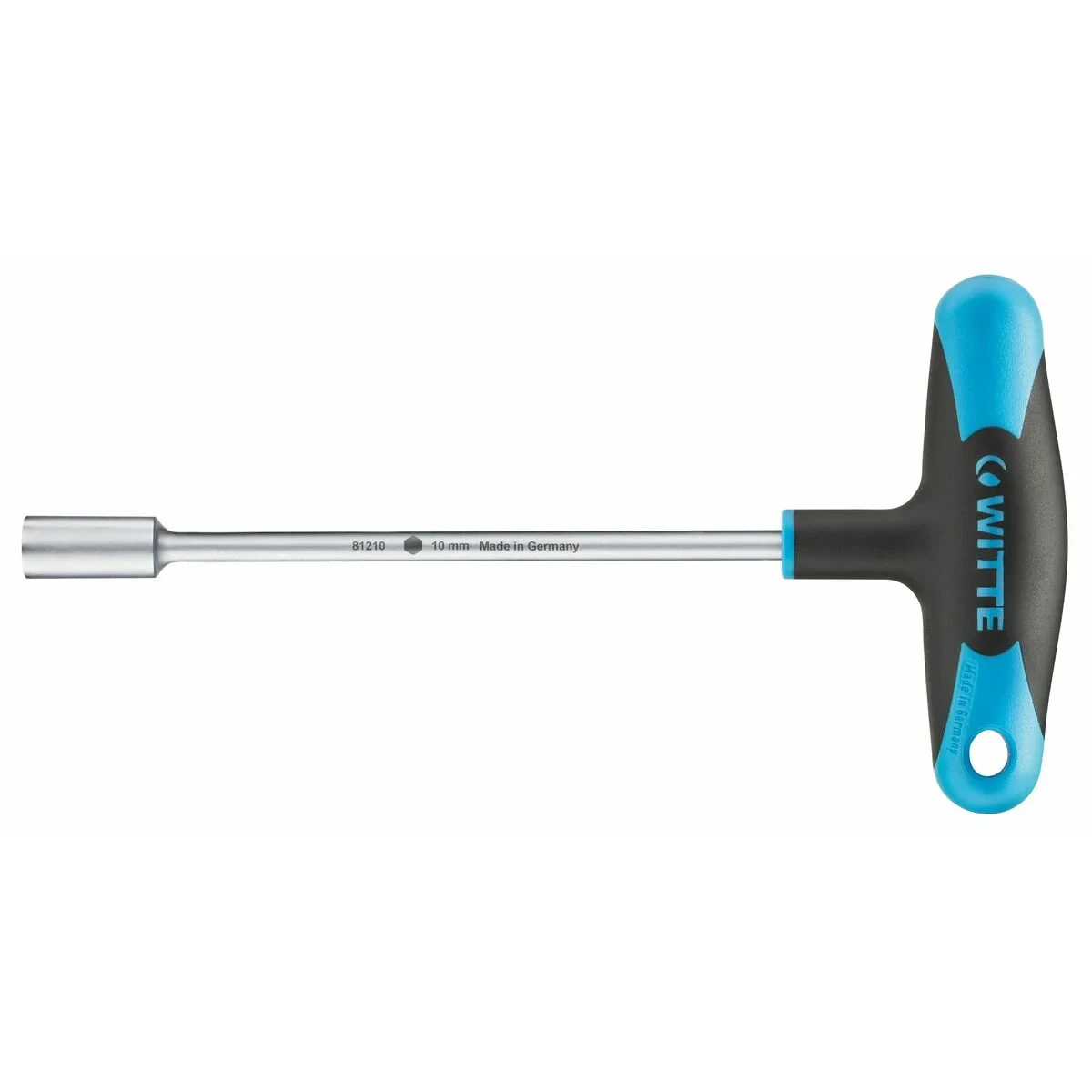 Llave de vaso hexagonal WITTE PRO 13 mm Hexagonal Forma de T