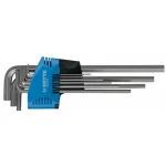 Juego de Llaves Allen WITTE 1,5-2-2,5-3-4-5-6-8-10 mm Hexagonal Juego de Llaves Allen 9 Piezas