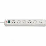 Regleta Enchufes 5 Tomas con Interruptor Brennenstuhl Bremounta 3600 W USB x 2 (3 m)