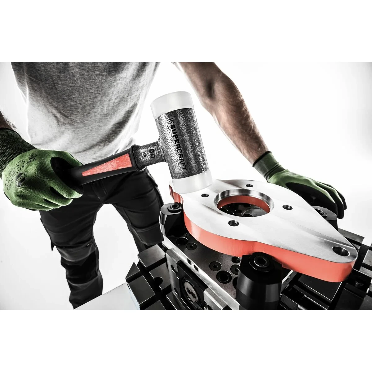 Maza de Goma Halder Supercraft Anti rebote