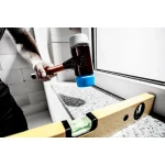 Maza de plástico Halder Simplex Azul Gris TPE