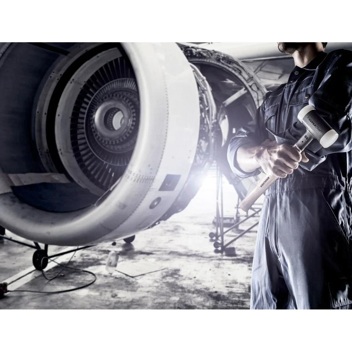 Maza de Goma Halder Supercraft Anti rebote