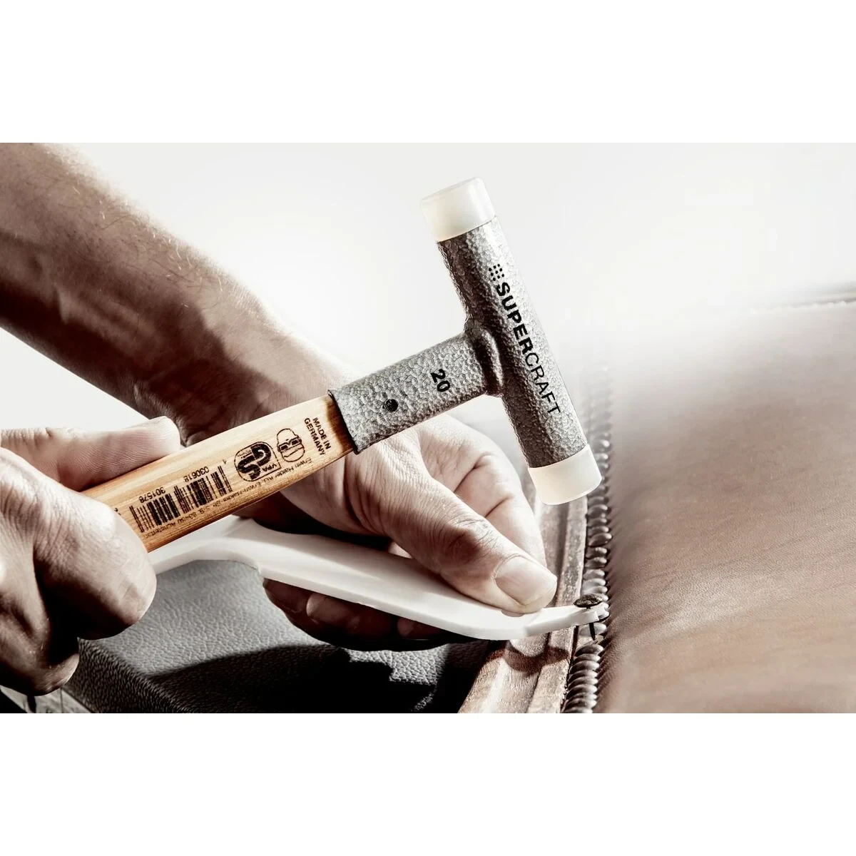 Maza de Goma Halder Supercraft Anti rebote