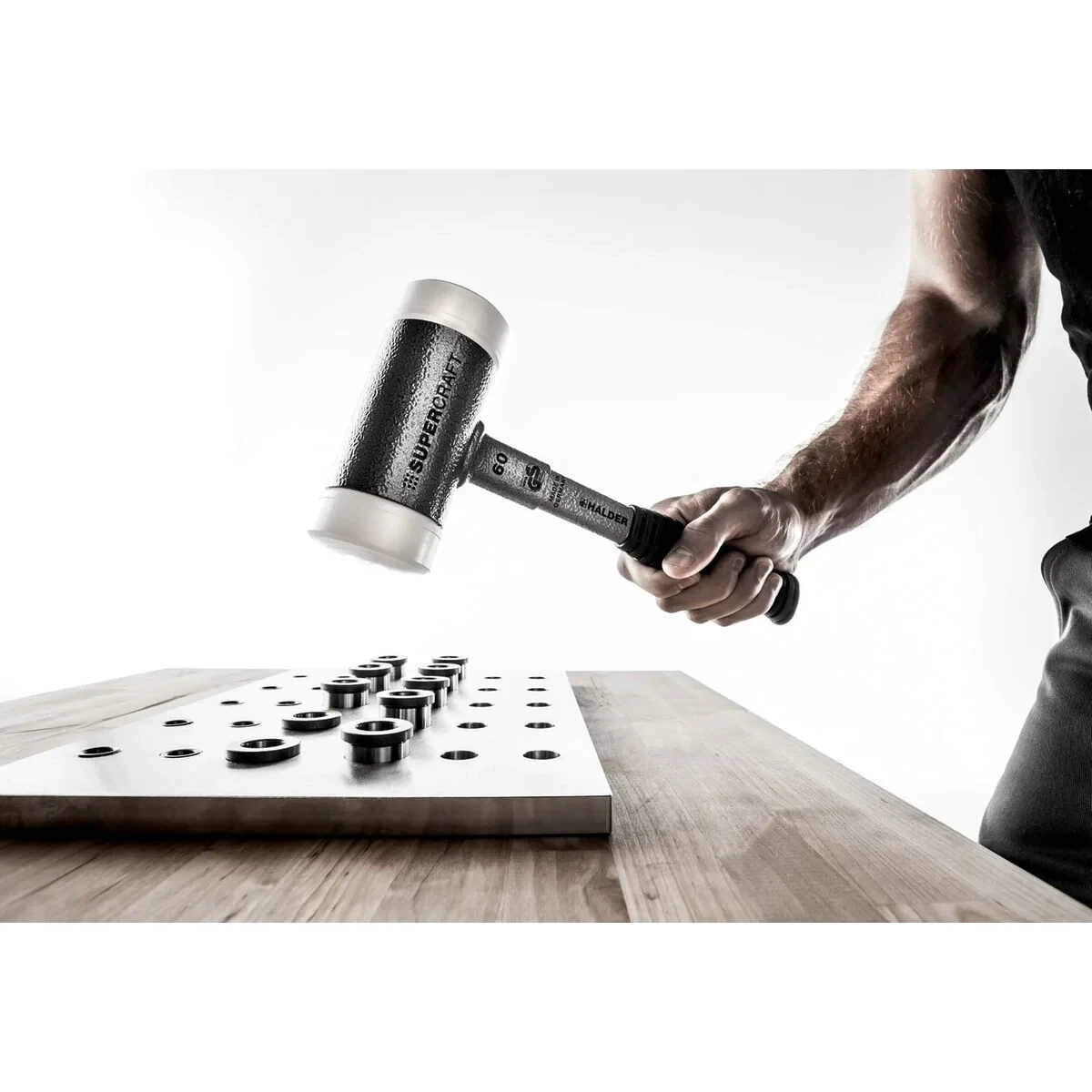 Maza de Goma Halder Supercraft Anti rebote