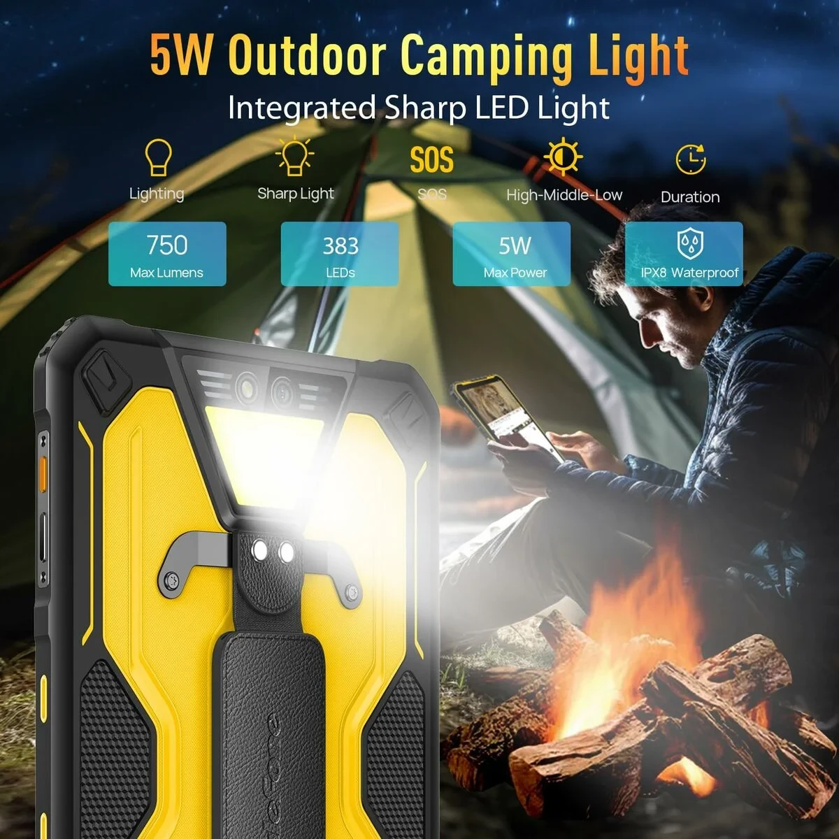 Smartphone Ulefone ARMOR X32 6 GB RAM 128 GB Naranja