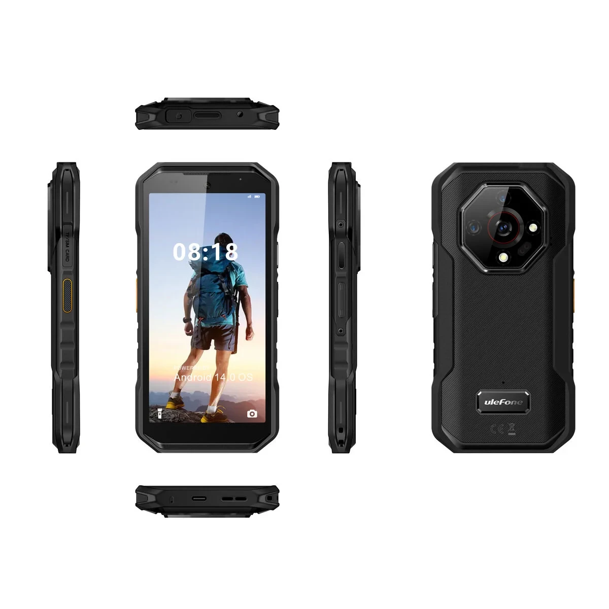 Smartphone Ulefone ARMOR X32 PRO 8 GB 256 GB Negro