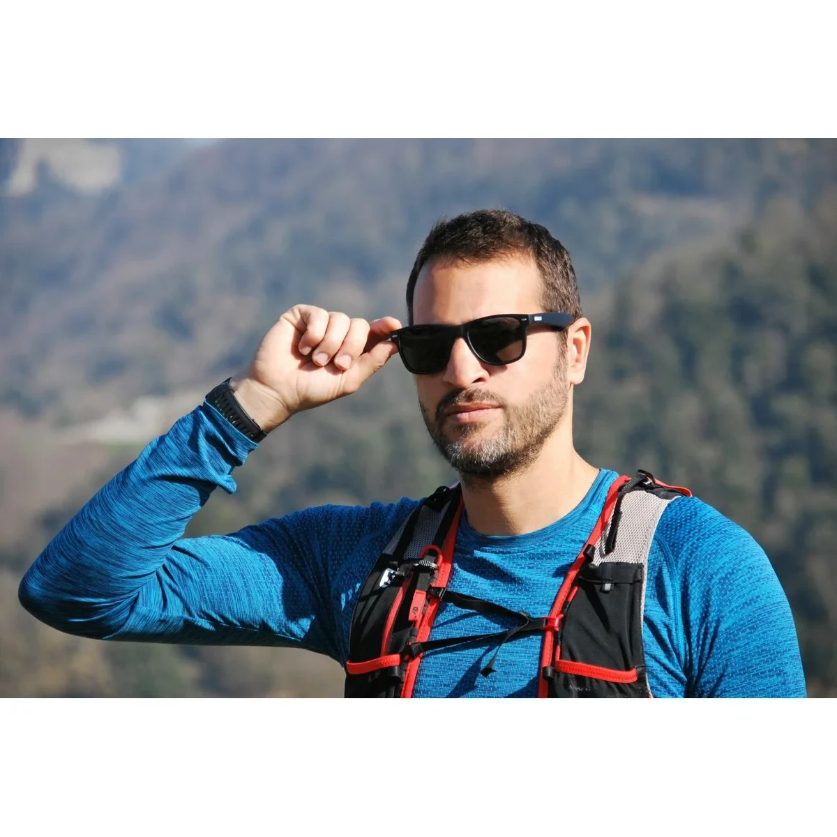 Gafas de Sol Unisex Eagle WAVE Negro Espejo