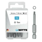Juego de puntas WITTE TX Torx 5 Unidades