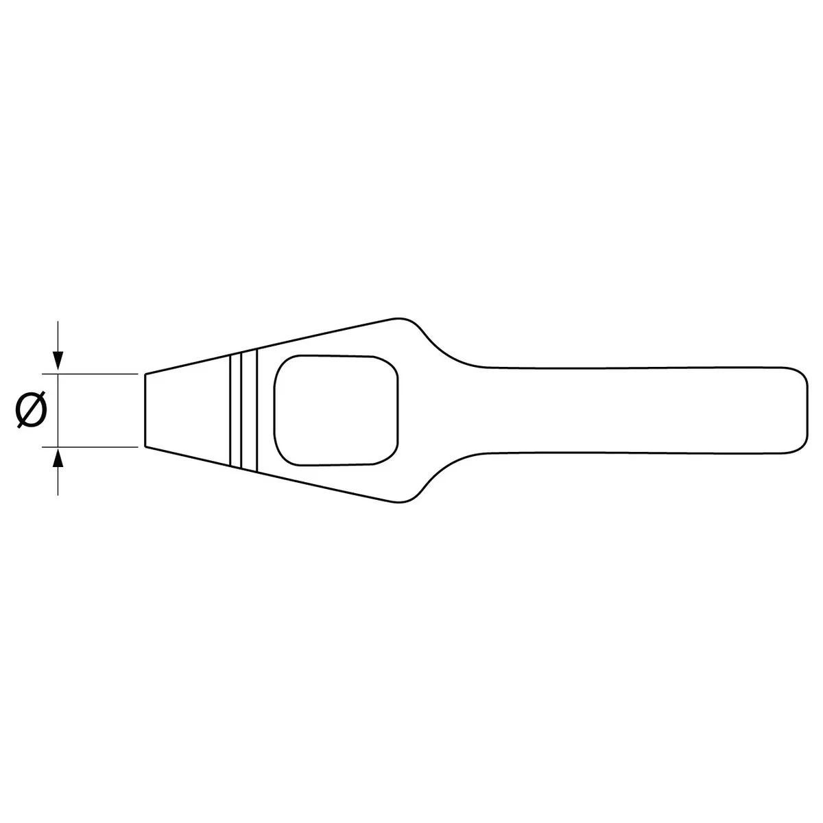 Sacabocados Paffrath DIN 7200 A 11/32” IN