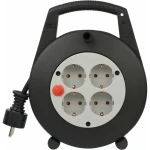 Enrollacables Brennenstuhl Vario Line 4 tomas IP20 H05VV-F3G1,5 3 x 1,5 mm 10 m 4 Enchufes