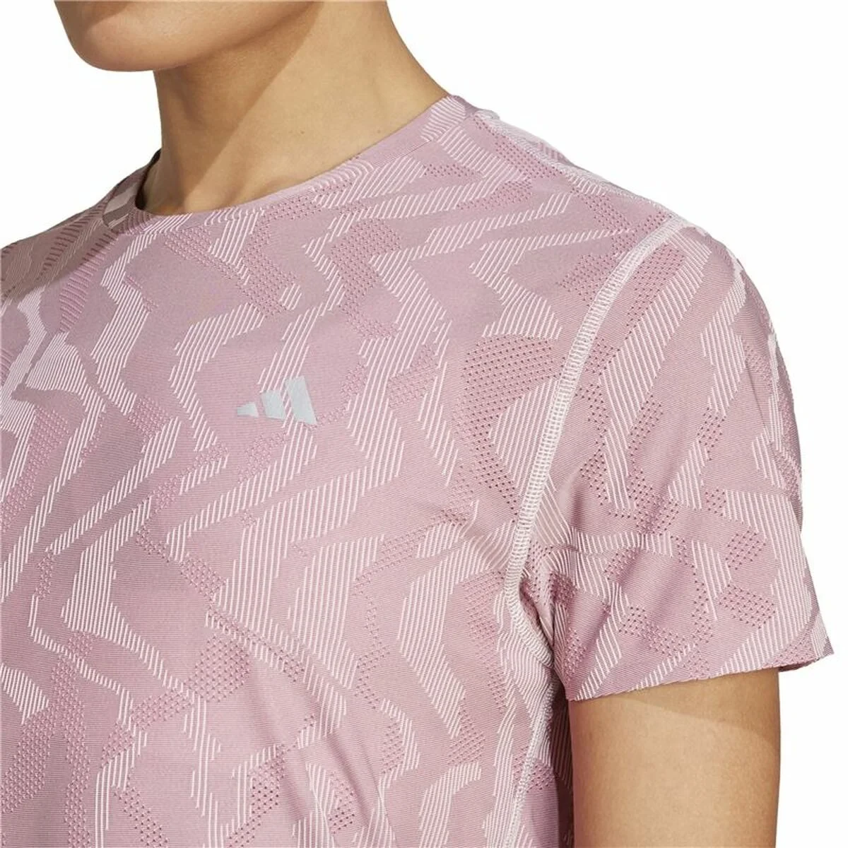 Camiseta de Manga Corta Mujer Adidas Ultimate Engineered Rosa