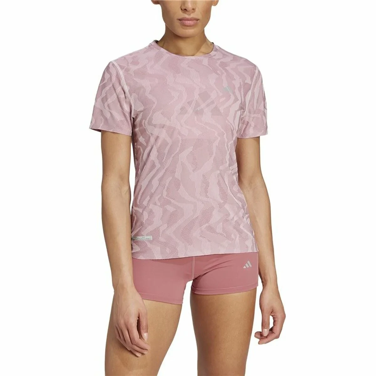 Camiseta de Manga Corta Mujer Adidas Ultimate Engineered Rosa