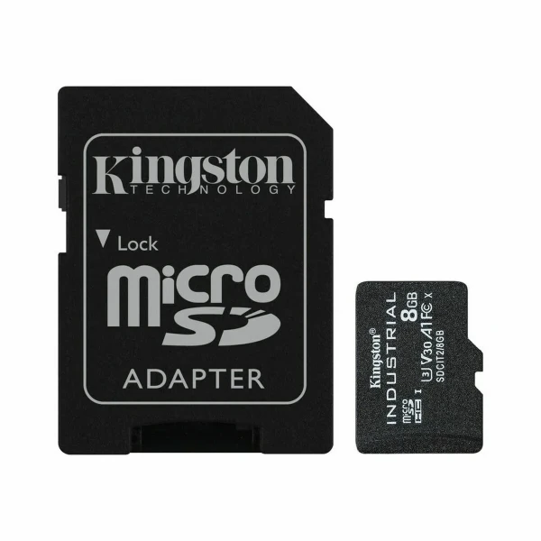 Tarjeta de Memoria Micro SD con Adaptador Kingston Industrial