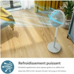 Ventilador de Pie Philips CX2550/00 Blanco 50 W