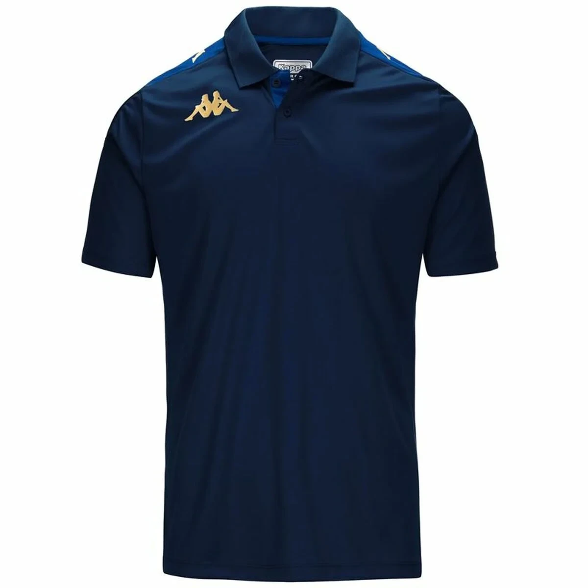 Polo de Manga Corta Hombre Kappa 4Futbol Ghiolo Azul 2XL